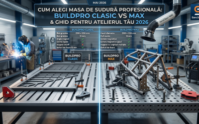 Cum Alegi Masa de Sudura Profesionala: BuildPro Clasic vs Max si Ghid pentru Atelierul Tau