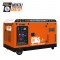 Generator RURIS Silent-Power DG20KVA 27 CP - 18 kW insonorizat, pornire electrica cu ATS inclus 