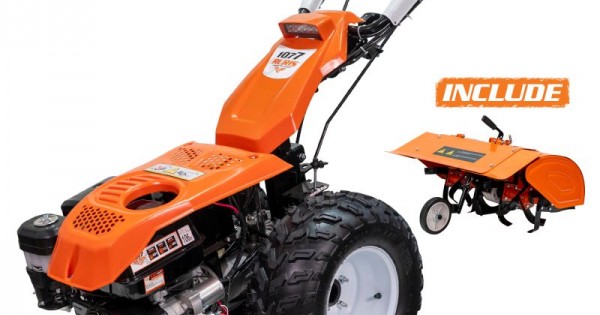 Motocultivator RURIS 1077 S + freza de sapat SX77 16 CP - 977csp2024