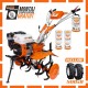 Motosapatoare RURIS 731K Start + roti cauciuc 5.00-8, 8.5 CP
