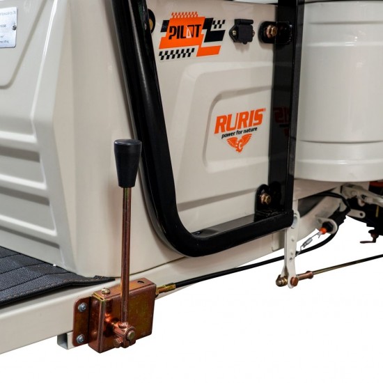 Triciclu Electric Cargo RURIS Pilot 3110A – Motor 2000W, Baterie 72V 32Ah, Autonomie 80 km, Sarcina 300 kg, Max. 25 km/h, ALB