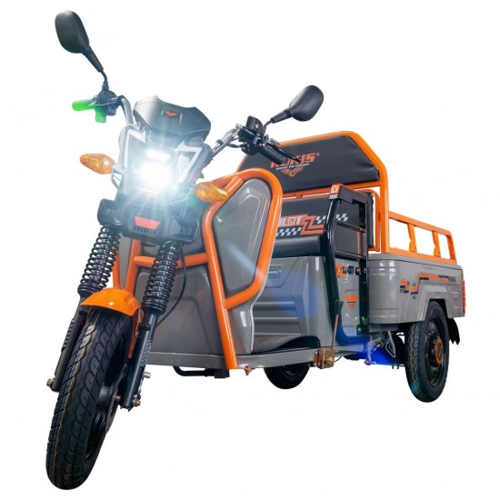 Triciclu Electric Cargo RURIS Pilot 3110N – Motor 2000W, Baterie 72V 32Ah, Autonomie 80 km, Sarcina 300 kg, Max. 25 km/h, GRI Triciclu Electric Cargo RURIS Pilot 3110N – Motor 2000W, Baterie 72V 32Ah, Autonomie 80 km, Sarcina 300 kg, Max. 25 km/h, GRI