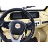 Triciclu electric pick-up RURIS PILOT 5000SA PURE WHITE, putere maxima 4900 W, autonomie pana la 130 km, cu volan, viteza maxima de 25 km/h, fara permis