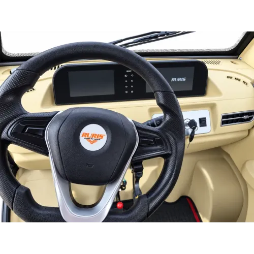 Triciclu electric pick-up RURIS PILOT 5000SA PURE WHITE, putere 4900 W, autonomie pana la 130 km, viteza maxima de 25 km/h, fara permis