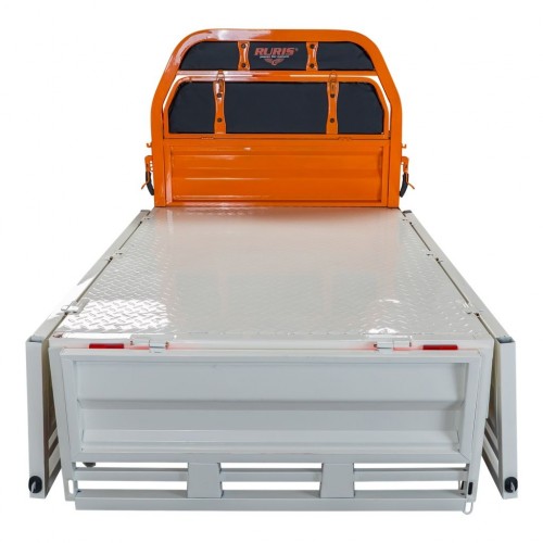 Triciclu electric cargo RURIS Pilot 3130A, Motor 3600W, Baterie 72V 58Ah, Autonomie 80 km, Capacitate 603 kg, Frana Fata Disc / Spate Tambur, Display LCD Extra-Large, Alb