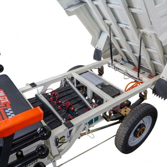 Triciclu electric cargo RURIS Pilot 3130A, Motor 3600W, Baterie 72V 58Ah, Autonomie 80 km, Capacitate 603 kg, Frana Fata Disc / Spate Tambur, Display LCD Extra-Large, Alb Triciclu electric cargo RURIS Pilot 3130A, Motor 3600W, Baterie 72V 58Ah, Autonomie 80 km, Capacitate 603 kg, Frana Fata Disc / Spate Tambur, Display LCD Extra-Large, Alb