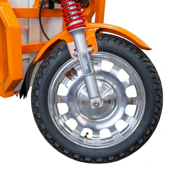 Triciclu electric cargo RURIS Pilot 3130A, Motor 3600W, Baterie 72V 58Ah, Autonomie 80 km, Capacitate 603 kg, Frana Fata Disc / Spate Tambur, Display LCD Extra-Large, Alb Triciclu electric cargo RURIS Pilot 3130A, Motor 3600W, Baterie 72V 58Ah, Autonomie 80 km, Capacitate 603 kg, Frana Fata Disc / Spate Tambur, Display LCD Extra-Large, Alb