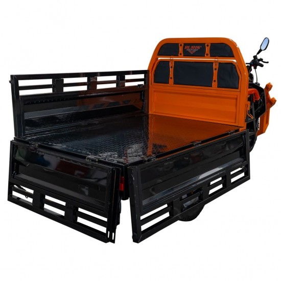 Triciclu electric cargo RURIS Pilot 3130A, Motor 3600W, Baterie 72V 58Ah, Autonomie 80 km, Capacitate 603 kg, Frana Fata Disc / Spate Tambur, Negru Triciclu electric cargo RURIS Pilot 3130A, Motor 3600W, Baterie 72V 58Ah, Autonomie 80 km, Capacitate 603 kg, Frana Fata Disc / Spate Tambur, Negru