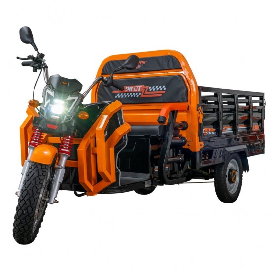 Triciclu electric cargo RURIS Pilot 3130A, Motor 3600W, Baterie 72V 58Ah, Autonomie 80 km, Capacitate 603 kg, Frana Fata Disc / Spate Tambur, Negru Triciclu electric cargo RURIS Pilot 3130A, Motor 3600W, Baterie 72V 58Ah, Autonomie 80 km, Capacitate 603 kg, Frana Fata Disc / Spate Tambur, Negru