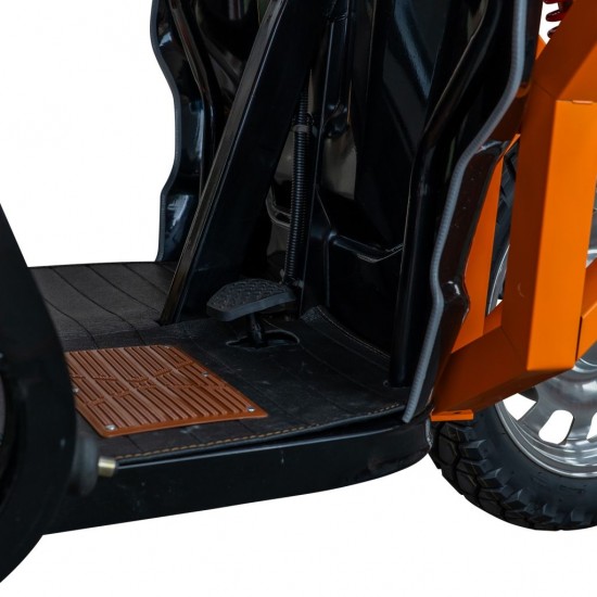Triciclu electric cargo RURIS Pilot 3130A, Motor 3600W, Baterie 72V 58Ah, Autonomie 80 km, Capacitate 603 kg, Frana Fata Disc / Spate Tambur, Negru Triciclu electric cargo RURIS Pilot 3130A, Motor 3600W, Baterie 72V 58Ah, Autonomie 80 km, Capacitate 603 kg, Frana Fata Disc / Spate Tambur, Negru