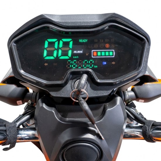 Triciclu Electric Cargo RURIS Pilot 3110N – Motor 2000W, Baterie 72V 32Ah, Autonomie 80 km, Sarcina 300 kg, Max. 25 km/h, Negru