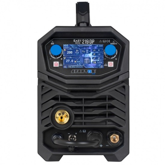 Spartus EasyMIG 219DP - 200A, Pulsat, Aparat de sudura MIG MAG 230V Rola 5Kg