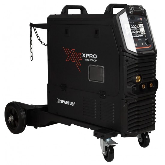 Spartus XPRO350 DP - 350A,  Aparat de sudura MIG MAG Pulsat, 400V Rola 15Kg