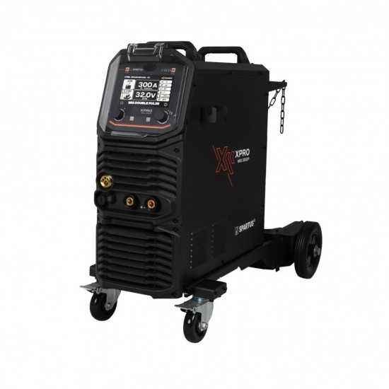 Spartus XPRO350 DP - 350A,  Aparat de sudura MIG MAG Pulsat, 400V Rola 15Kg