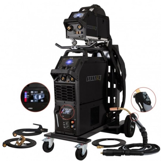 Spartus ProMIG 5000  - Aparat de sudura MIG MAG 500A 400V Rola 15Kg