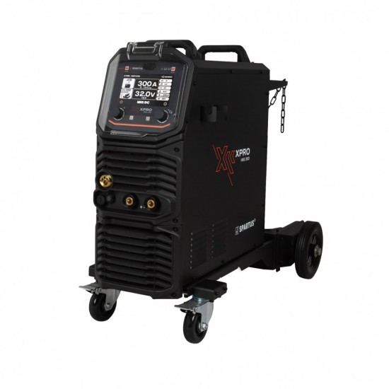 Spartus XPRO300 - 300A,  Aparat de sudura MIG MAG 400V Rola 15Kg