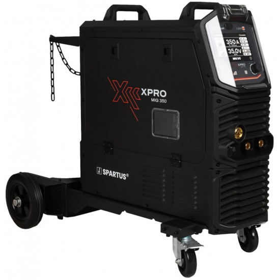 Spartus XPRO350 - 350A,  Aparat de sudura MIG MAG 400V Rola 15Kg