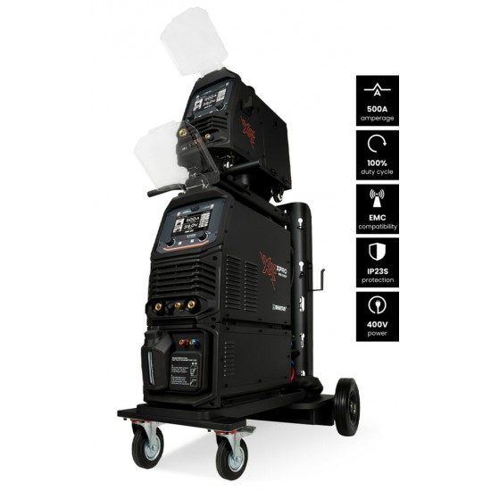 Spartus ProMIG 5000  - Aparat de sudura MIG MAG 500A 400V Rola 15Kg