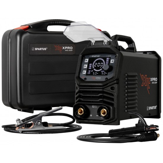 SPARTUS® XPro ARC 200P - aparat sudura MMA curent Pulsat, 200A, 220V