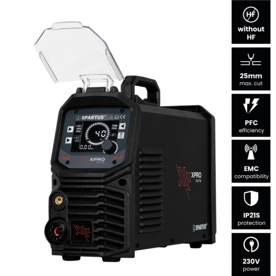 SPARTUS® XPro CUT 50 - aparat debitare plasama 40A 230V, max. 25mm