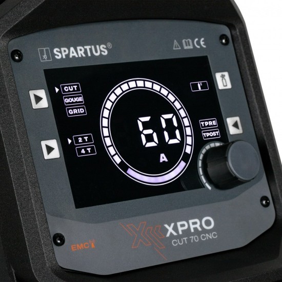 SPARTUS® XPro CUT 70CNC - aparat debitare plasama 60A 380V, max. 40mm