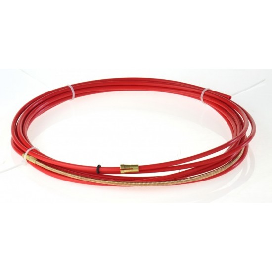 Linere din teflon + terminatie 1,0-1,2-4m roșu