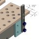 Extensie laterala pentru masa de sudura BuildPro si Rhino Cart Extensie laterala pentru masa de sudura BuildPro si Rhino Cart