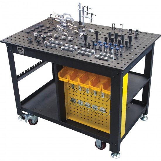 Masa de Sudura Profesionala Rhino Cart + 122 Accesorii