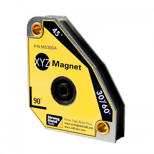 Vinclu Magnetic XYZ pentru Sudura in Unghi 30°, 60°, 45°, 90°, Forta 13.6 kg, Strong Hand Tools MS350A
