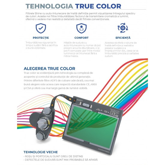 MASCĂ DE SUDURĂ SHINE 5000X-HD