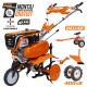 Motosapa RURIS 7500 ACC2 + roti cauciuc 4.00-8 + plug + adaptor + accesoriu tractat 7CP
