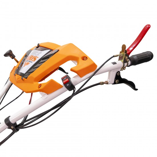 Motosapatoare RURIS 1001KSD + roti cauciuc 5.00-12+plug reversibil rev2+roti metalice 500 11 CP
