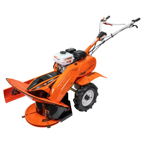 Utilaj multifunctional Ruris 6500crt + roti cauciuc 4.00-8+sistem de cosit 6500crt