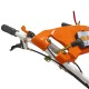 Motosapatoare Ruris 651KSD + roti cauciuc 4.00-8+rarita+roti metalice 400 fara manicot