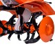 Motosapa RURIS 701KS + roti cauciuc 4.00-8 + plug reversibil rev1 + roti metalice 400 fara manicot 7 CP
