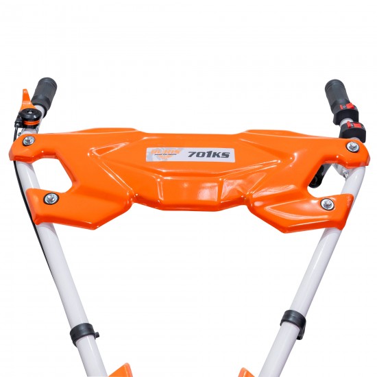 Motosapa RURIS 701KS + roti cauciuc 4.00-8 + plug reversibil rev1 + roti metalice 400 fara manicot 7 CP