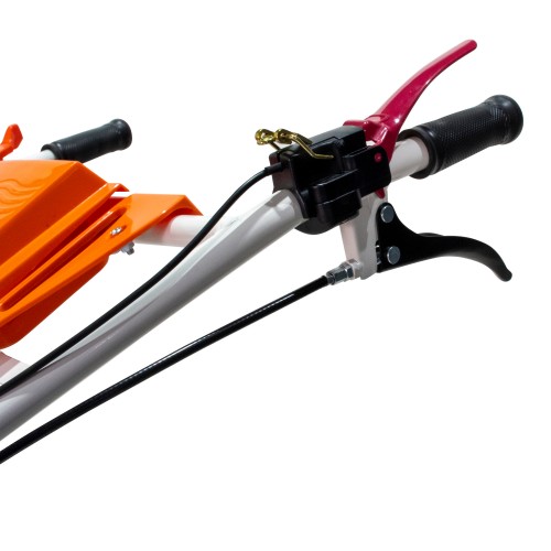 Motosapatoare RURIS 731ACC3 + roti cauciuc 5.00-8+rarita+plug+adaptor+dispozitiv scos cartofi+roti metalice 400 fara manicot+cultivator+remorca RURIS 550S 8.5 CP