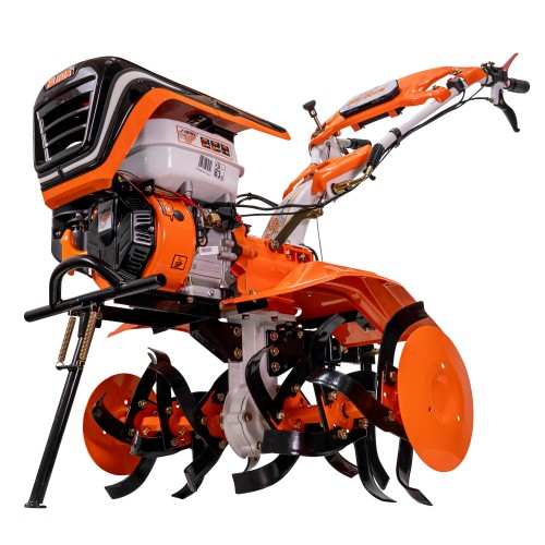 Motosapatoare RURIS 732ACC + roti cauciuc 5.00-8+rarita+plug+adaptor+dispozitiv scos cartofi+roti metalice 400 fara manicot+cultivator 8.5 CP