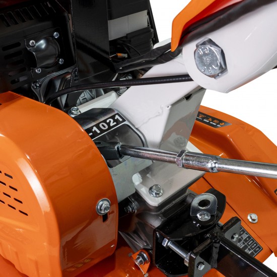 Motosapa RURIS 7500 ACC1 + roti cauciuc 4.00-8+rarita+roti metalice 350 fara manicot 7CP