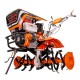 Motosapatoare RURIS 918ACC + roti cauciuc 6.00-12+rarita+plug reversibil rev2+roti metalice 500 18 CP