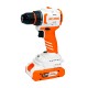 Masina de gaurit/insurubat pe acumulator RURIS RMX 1240 POWER ALFA UP {contine acumulator+incarcator}