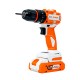 Masina de gaurit/insurubat cu percutie pe acumulator Ruris rmx1360