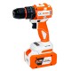 Masina de gaurit/insurubat cu percutie pe acumulator Ruris rmx1360