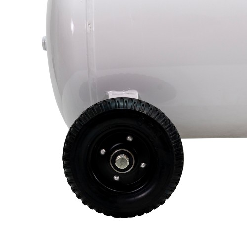 Compresor Silentios RURIS Silent Power 10000 OilFree – 3000W, 100L, 528 l/min, 8 Bar, Fara Ulei, 2 Cilindri, 2 Iesiri