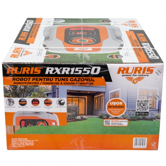 robot de tuns gazon ruris rxr1550 robot de tuns gazon ruris rxr1550