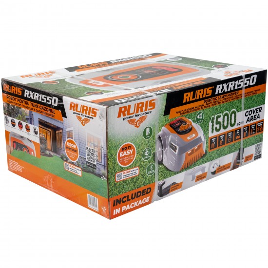 robot de tuns gazon ruris rxr1550 robot de tuns gazon ruris rxr1550