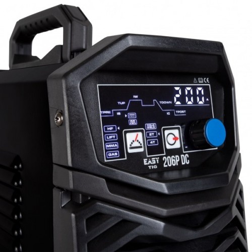 Spartus EasyTIG 206P DC - Aparat sudura TIG DC 200A 220V, Pistolet 4m
