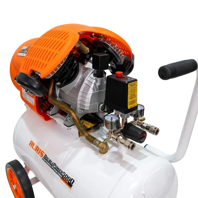 Compresor RURIS Double Power 5000 2200 W 50 L Compresor RURIS Double Power 5000 2200 W 50 L