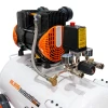 Compresor Silentios RURIS Silent Power 5000 OilFree – 1500W, 50L, 236 l/min, 8 Bar, Fara Ulei, 2 Cilindri, 2 Iesiri