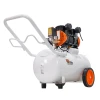 Compresor Silentios RURIS Silent Power 5000 OilFree – 1500W, 50L, 236 l/min, 8 Bar, Fara Ulei, 2 Cilindri, 2 Iesiri